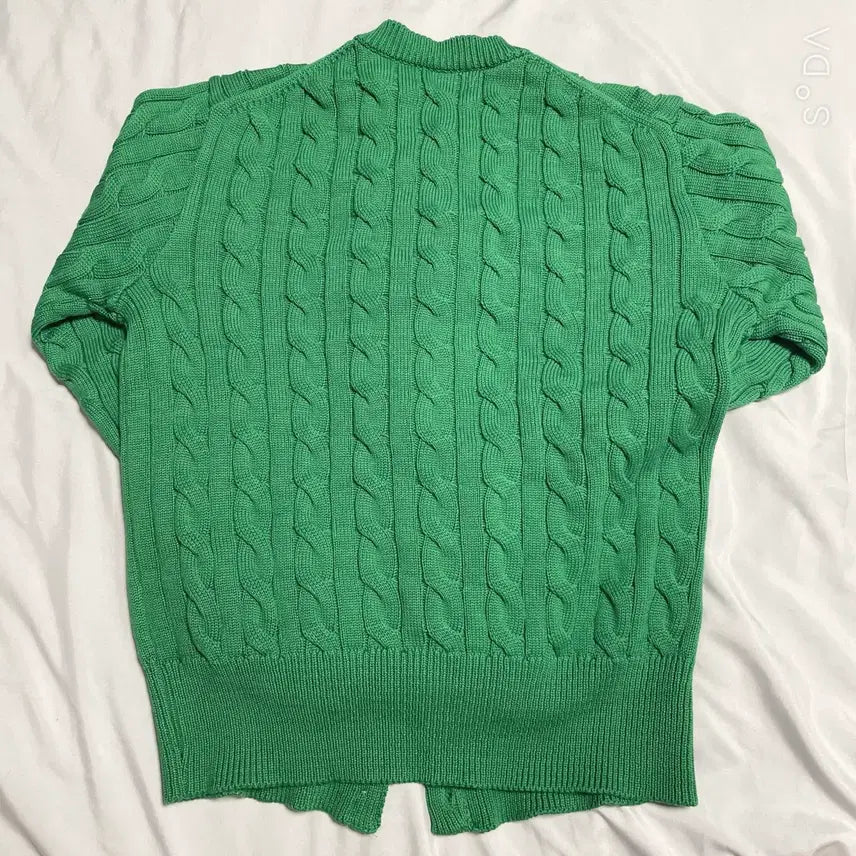 [SOLD OUT] 폴로 랄프로렌 케이블 니트 가디건 그린 180/100A