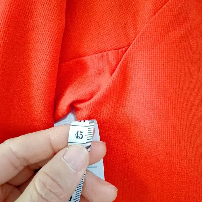 [BUNJANG] Descente Orange Windbreaker Jacket / 데상트 오렌지색 바람막이 자켓