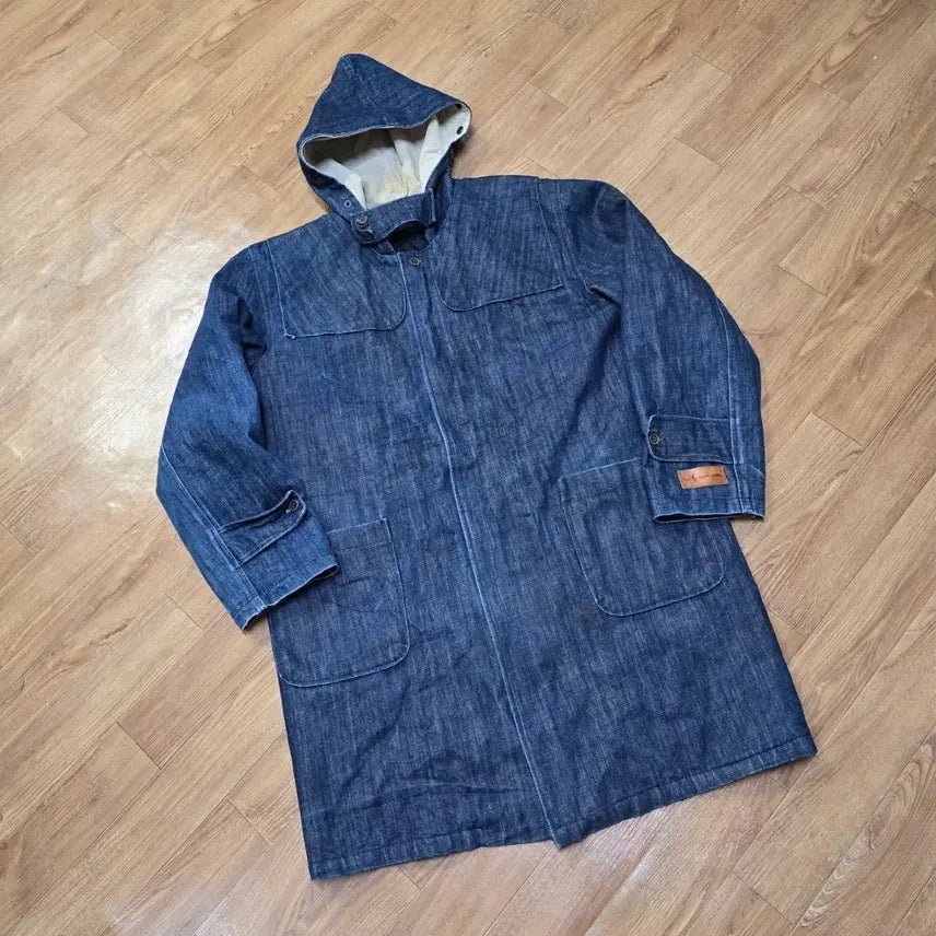 [BUNJANG] RRL Denim Hooded Coat XL / 폴로 랄프로렌 데님 후드 코트 XL RRL