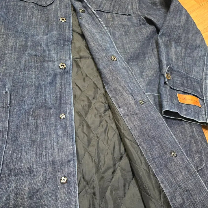 [BUNJANG] RRL Denim Hooded Coat XL / 폴로 랄프로렌 데님 후드 코트 XL RRL
