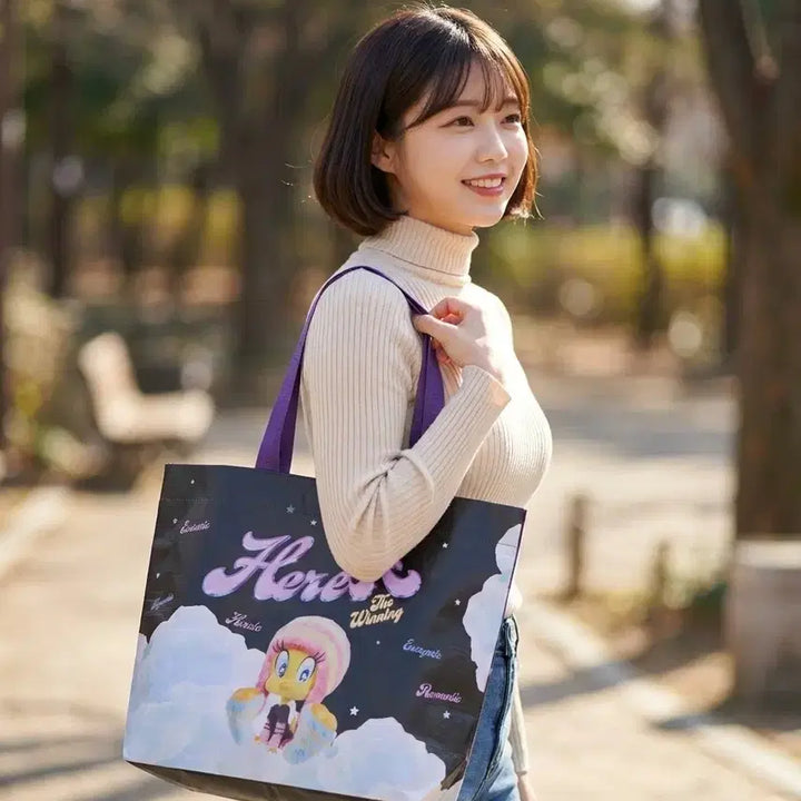 [BUNJANG] 아이유 트위티 리유저블백(에코백) 공식굿즈 | 미사용 새상품 | 빠른판매 / 아이유 트위티 리유저블백(에코백) 공식굿즈 | 미사용 새상품 | 빠른판매