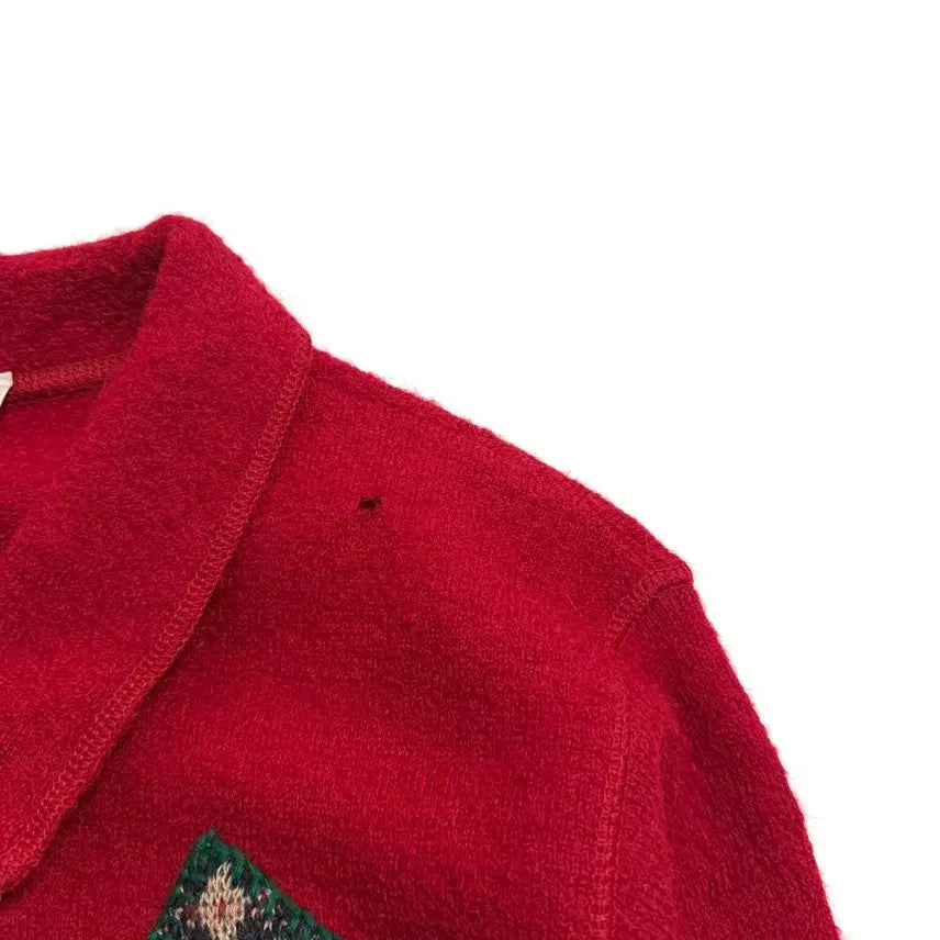 [BUNJANG] Christmas Tyrol Wool Jacket / 티롤 크리스마스 울 자켓