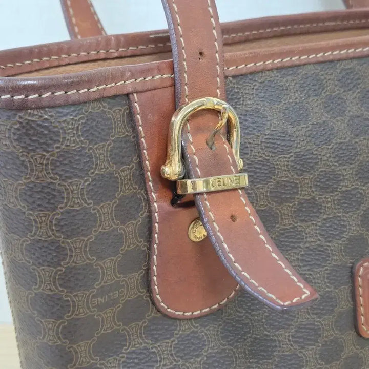 [BUNJANG] Vintage Celine Macadam Tote Bag / 올드 셀린느 빈티지 마카담 토트백