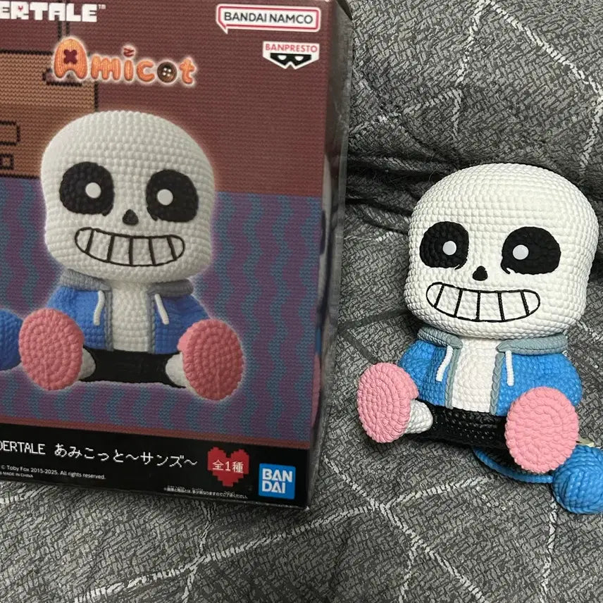 [BUNJANG] Undertale Sans Amicot Petit Figure / 일본내수용 반프레스토 Amicot Petit 언더테일 썬즈 샌즈 피규어