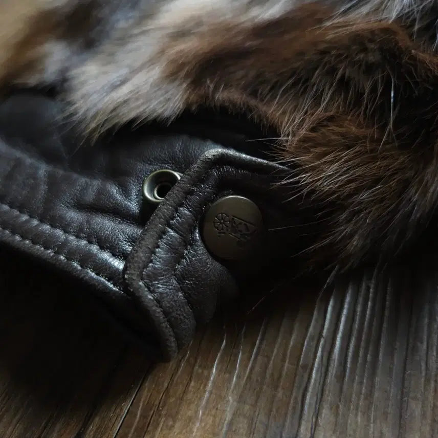 [BUNJANG] Saga Fox Noir Brown Mink Fur Jacket / 사가폭스 누아르 브라운 리얼 퍼 밍크 자켓