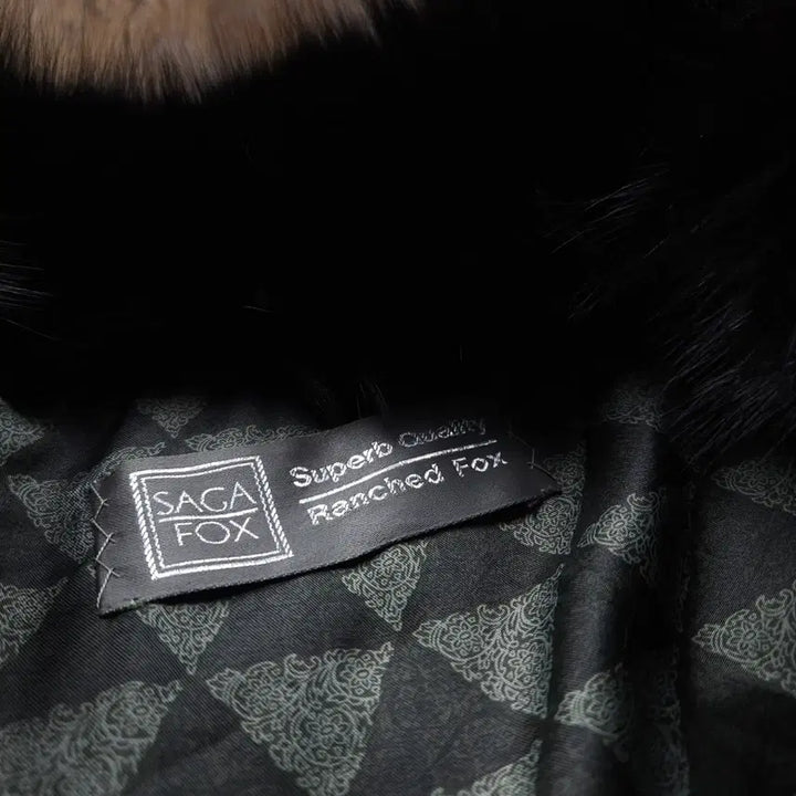 [BUNJANG] Saga Fox Noir Brown Mink Fur Jacket / 사가폭스 누아르 브라운 리얼 퍼 밍크 자켓