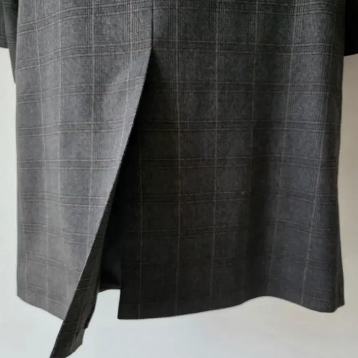 [BUNJANG] The Edge Check Spun Trench Coat / 더엣지  체크 스판 트렌치(2-WAY)코트-5566(새제품)