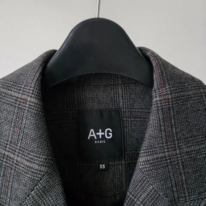 [BUNJANG] The Edge Check Spun Trench Coat / 더엣지  체크 스판 트렌치(2-WAY)코트-5566(새제품)