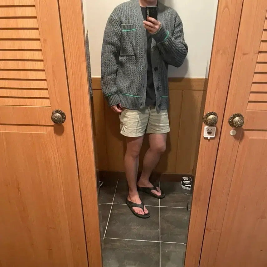[BUNJANG] System Homme Waffle Cardigan / 시스템옴므 와플가디건