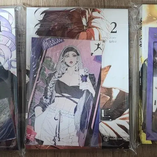 [BUNJANG] White Blood Comic 1-3 Volume Set / 화이트 블러드 만화책 1-3권 세트