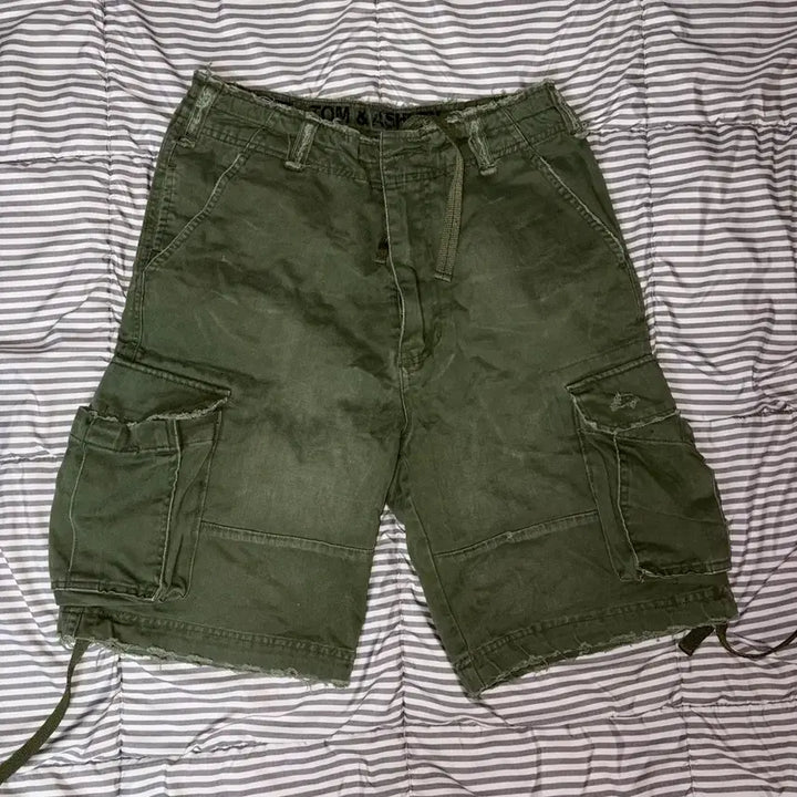 [BUNJANG] Tom &amp; Ashley Cargo Shorts / 빈티지 Tom &amp; Ashley 카고 반바지 하프팬츠