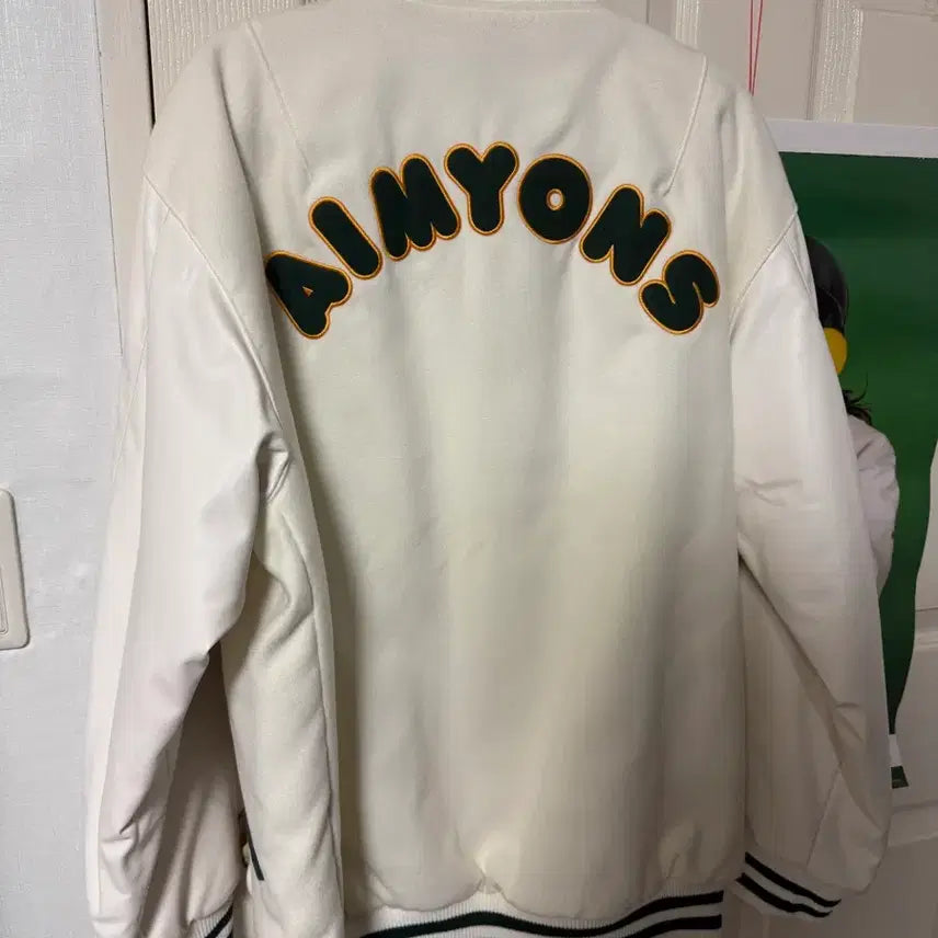 [BUNJANG] Aimyon Searchlight Baseball Jacket / 아이묭 서치라이트 야구점퍼