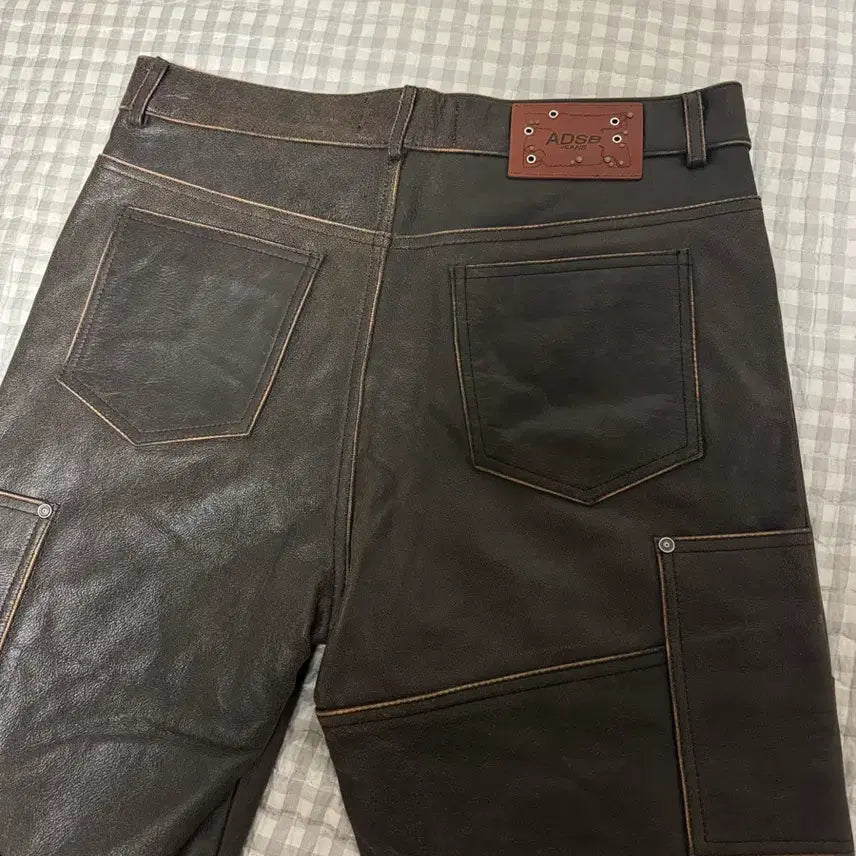 [BUNJANG] Anderson Bell Dressgen Leather Pants 48 / 앤더슨벨 드레스젠 레더 팬츠 48