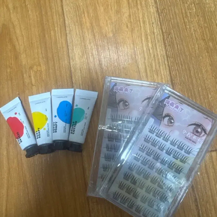 [BUNJANG] Dettol Hand Cream Bundle Set / 더프트앤도프트 미니 핸드크림 4종&알리속눈썹 2개