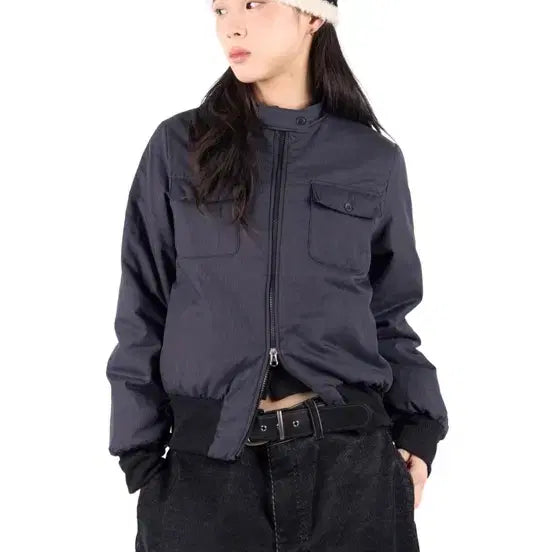 [BUNJANG] Reetkeem POCKET STRIPE JUMPER Jacket / 릿킴 reetkeem POCKET STRIPE JUMPER 자켓