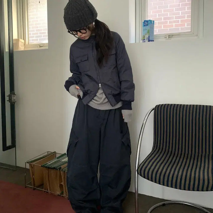 [BUNJANG] Reetkeem POCKET STRIPE JUMPER Jacket / 릿킴 reetkeem POCKET STRIPE JUMPER 자켓