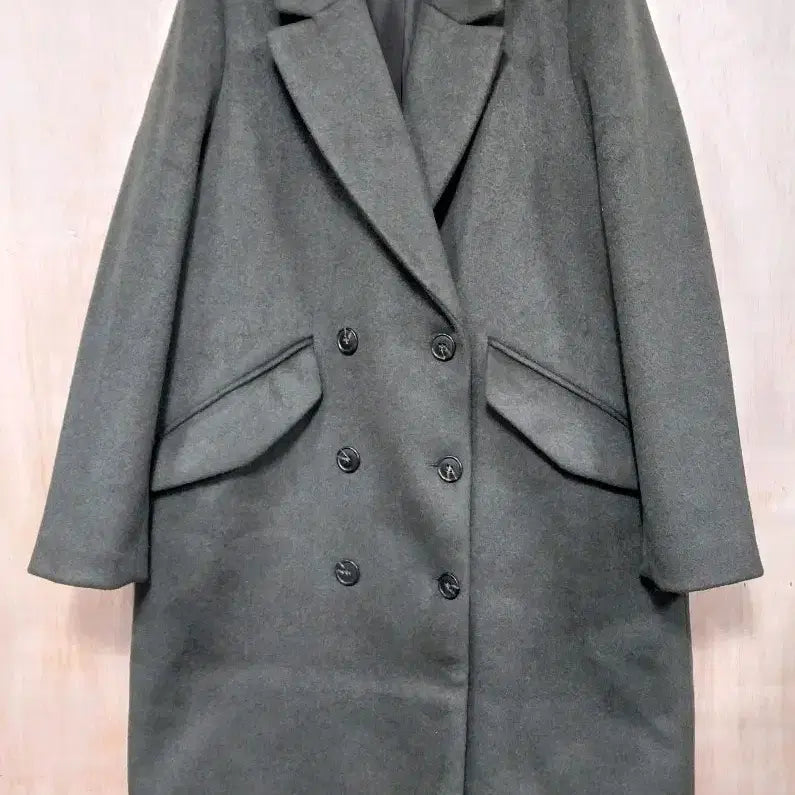 [BUNJANG] H&M Double Breasted Long Coat / H&M 더블 브레스트 코트