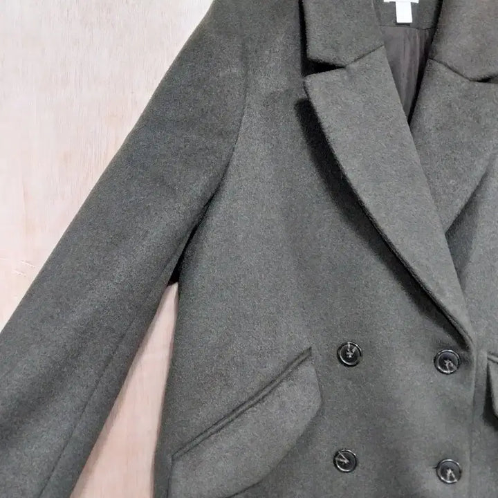 [BUNJANG] H&M Double Breasted Long Coat / H&M 더블 브레스트 코트