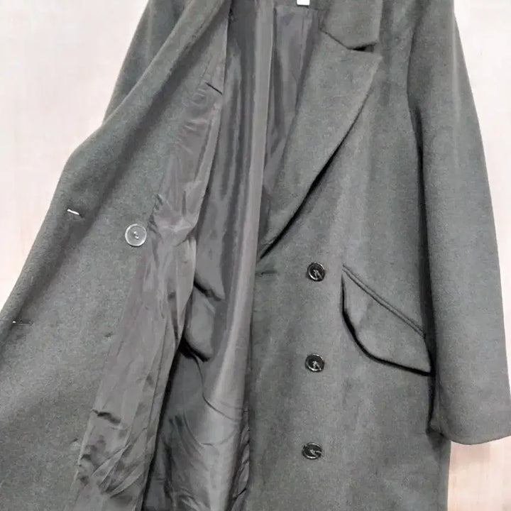 [BUNJANG] H&M Double Breasted Long Coat / H&M 더블 브레스트 코트