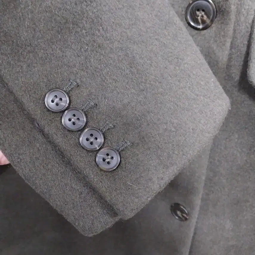 [BUNJANG] H&M Double Breasted Long Coat / H&M 더블 브레스트 코트