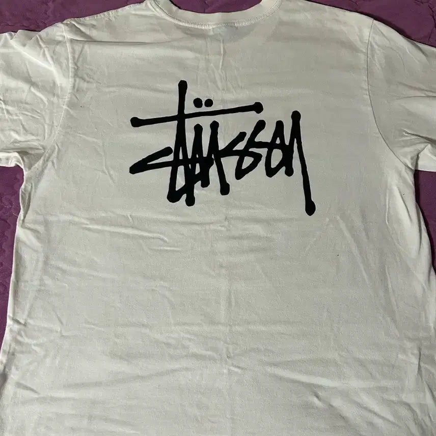 [BUNJANG] Stussy Basic T-shirt (M) / 스투시 베이직 반팔 m