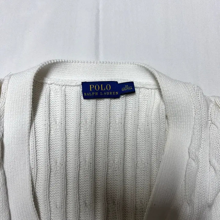 [BUNJANG] Polo Ralph Lauren Cable Knit Cardigan / 폴로랄프로렌 정품 케이블 가디건 여자 m-l