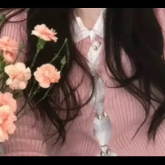 [BUNJANG] Pink Gorra Cardigan / 핑크 고라 가디건
