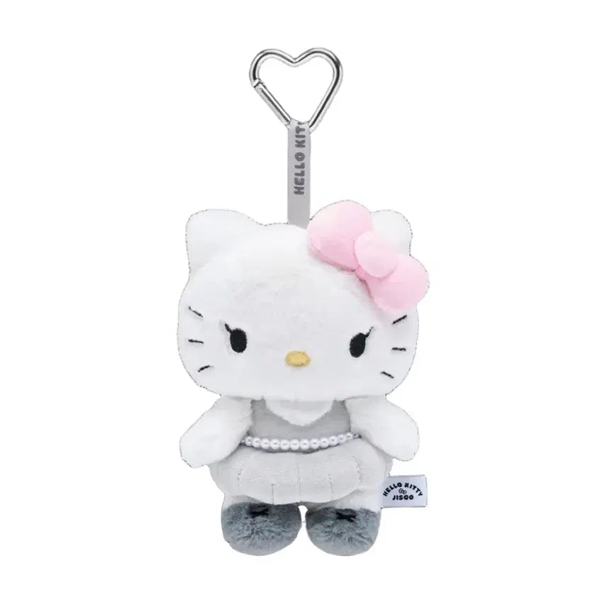 [BUNJANG] Blackpink Jisoo Hello Kitty Plush Keyring / 헬로키티 x 지수 플러시 키링 그레이