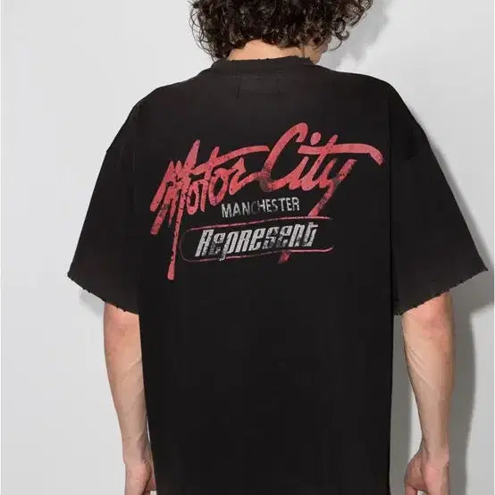 [BUNJANG] Motor City Graphic Print T-shirt / 모터 시티 그래픽 프린트 티셔츠