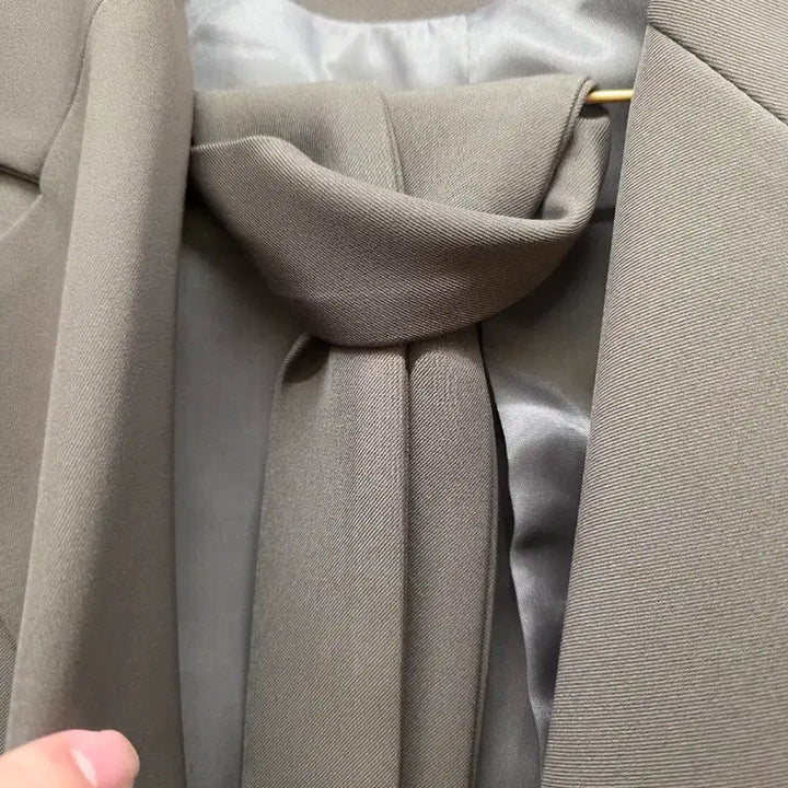 [BUNJANG] Double Button Long Coat / 롱 코트 더블 버튼