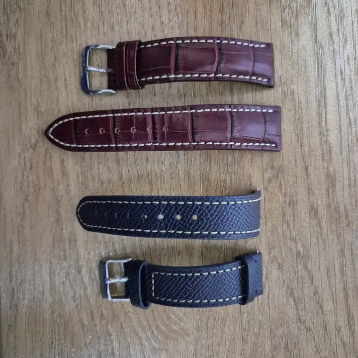 [BUNJANG] Leather Watch Band Set / 리오스(20-18), 앱송(19-16)가죽밴드 판매합니다.