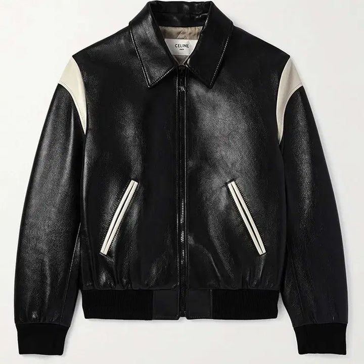 [BUNJANG] Celine Varsity Blouson Jacket / (48) 셀린느 바시티 블루종 자켓 패딩 코트 니트 후드 집업