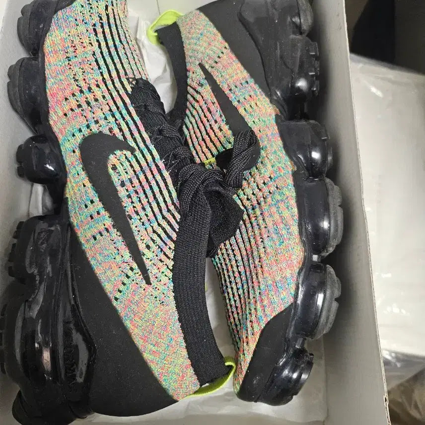 [BUNJANG] Nike Air VaporMax Flyknit 3 Multi Sneakers / 나이키 에어 베이퍼맥스 플라이니트 3 멀티 280
