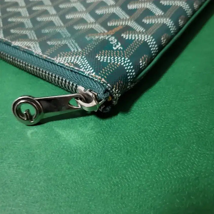 [BUNJANG] GM Goyard Sena Clutch Green / [풀구성] GM / 고야드 세나 클러치 그린
