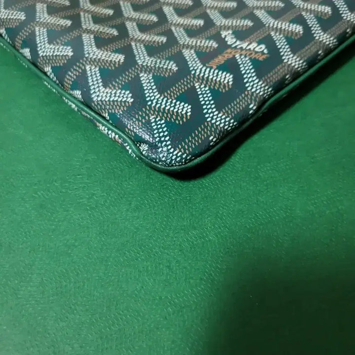 [BUNJANG] GM Goyard Sena Clutch Green / [풀구성] GM / 고야드 세나 클러치 그린