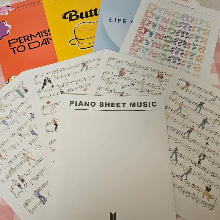 [BUNJANG] BTS Piano Sheet Music Package / BTS 피아노 악보집 패키지