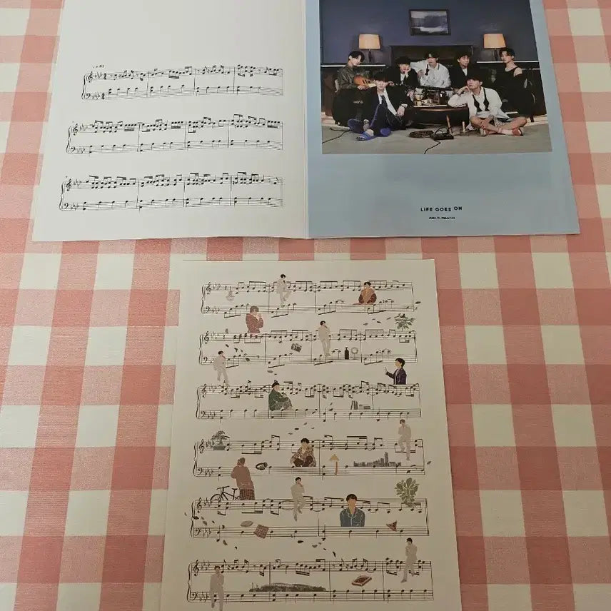 [BUNJANG] BTS Piano Sheet Music Package / BTS 피아노 악보집 패키지
