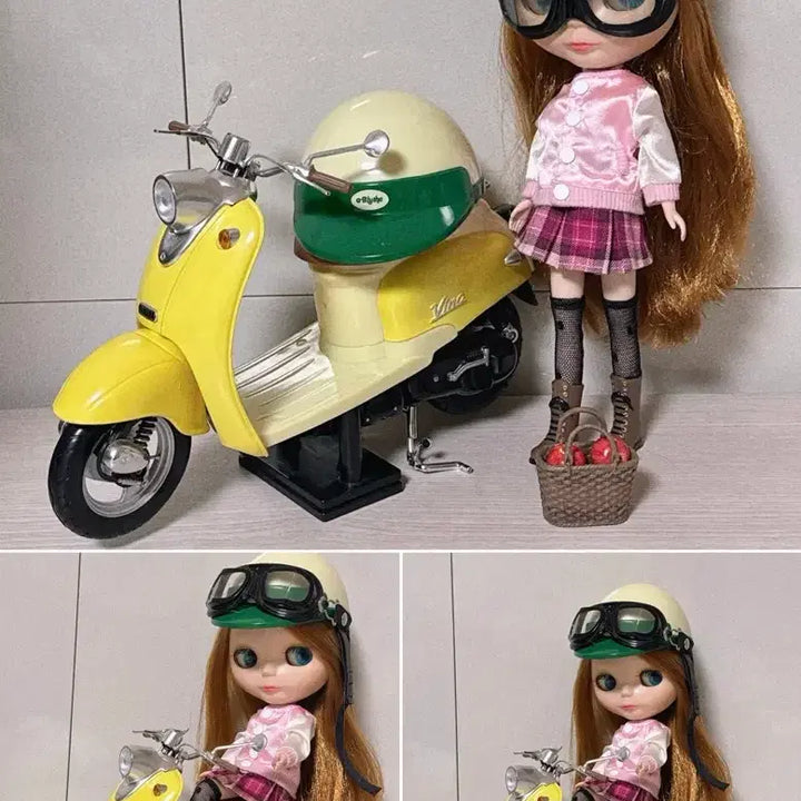 [BUNJANG] Blythe Visby Rider Scooter Set / 브라이스 공식소품 비지비라이더 (블라이스 육일돌인형소품)