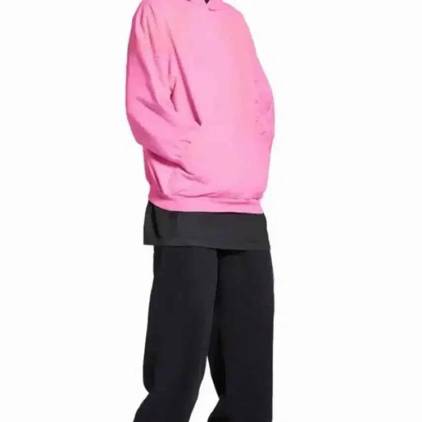 [BUNJANG] Balenciaga Back Logo Hoodie / {새상품/105}발렌시아가 백로고 후드티
