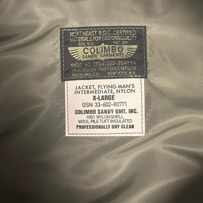 [BUNJANG] Colimbo MA-1 Jacket / (Xl) 콜림보 ma-1