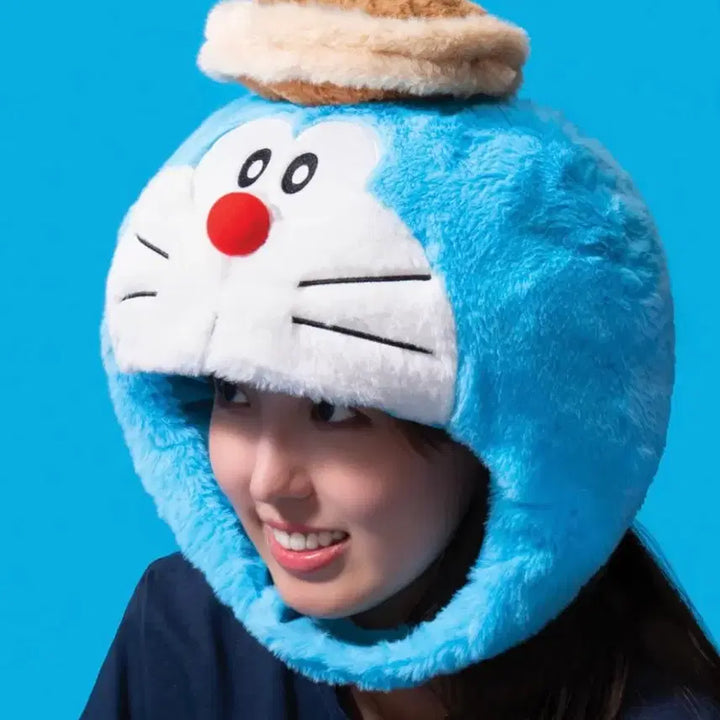 [BUNJANG] Doraemon Plush Hat / 도라에몽 봉제 모자
