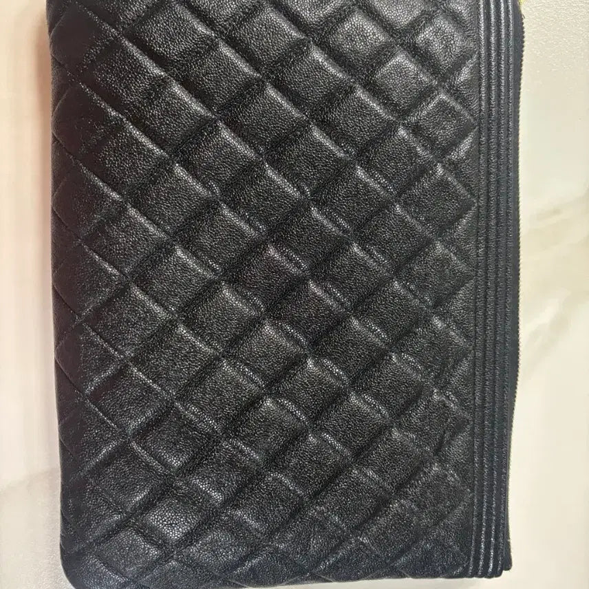 [BUNJANG] Chanel Black Caviar Clutch (M Size) / 가격다운!! 샤넬 클러치 블랙캐비어 m사이즈 금장 판매합니다