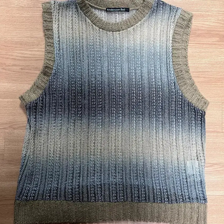 [BUNJANG] Anderson Bell Unisex Cut and Sew Knit Vest XL / 앤더슨벨 유니섹스 컷 앤 소운 니트 베스트 XL