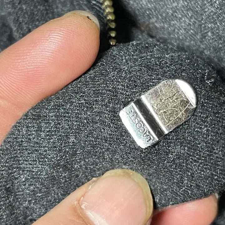 [BUNJANG] Lacoste Gray Slacks US 33 / 라코스테 그레이 슬랙스 바지 사이즈(us 33)