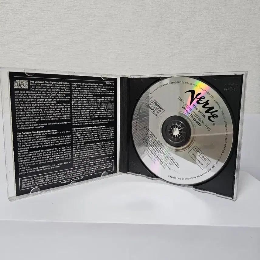 [BUNJANG] Oscar Peterson Trio We Get Requests CD / 오스카 피터슨 트리오 We Get Requests CD
