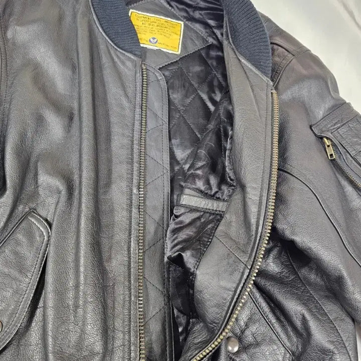 [BUNJANG] Japan Leather Flight Jacket / jpn레더항공점퍼