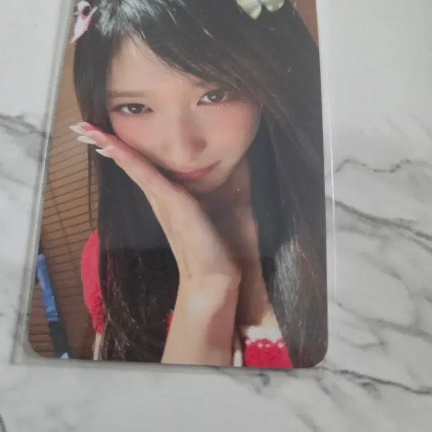 [BUNJANG] IVE LeeSeo Show What I Am Withmu Lucky Draw Butterfly Pin Photocard / 아이브 쇼왓아이엠 위드뮤 럭드 나비핀 이서