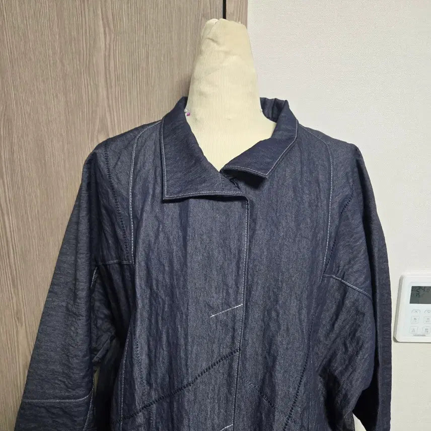 [BUNJANG] Demoo Oversized Denim Long Jacket / 오늘만이가격!!  데무 오버핏 데님  롱 자켓