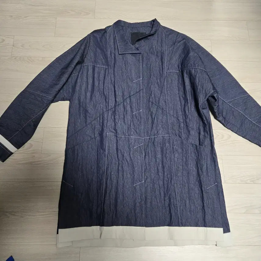 [BUNJANG] Demoo Oversized Denim Long Jacket / 오늘만이가격!!  데무 오버핏 데님  롱 자켓