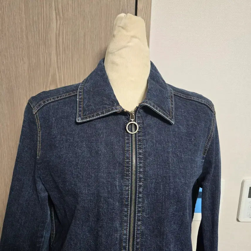 [BUNJANG] Max Mara Denim Jacket S / 막스마라 매장판 청 데님 집업 자켓 s